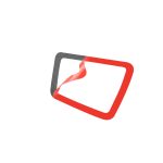 Car Carbon Fiber Dashboard Air Outlet Dekorative Aufkleber für Ford Explorer 2013-2019, linke Fahrt – Bild 4