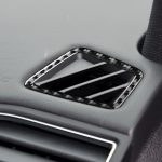 Car Carbon Fiber Dashboard Air Outlet Dekorative Aufkleber für Ford Explorer 2013-2019, linke Fahrt – Bild 5