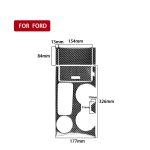 Auto Water Becher Zigarettenanzünder Panel dekorativer Aufkleber für Ford Explorer 2013-2019, linke Fahrt – Bild 2