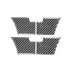 Auto Kohlenstofffaserinnen Türschüssel dekorativer Aufkleber für Ford Explorer 2013-2019, linke Fahrt