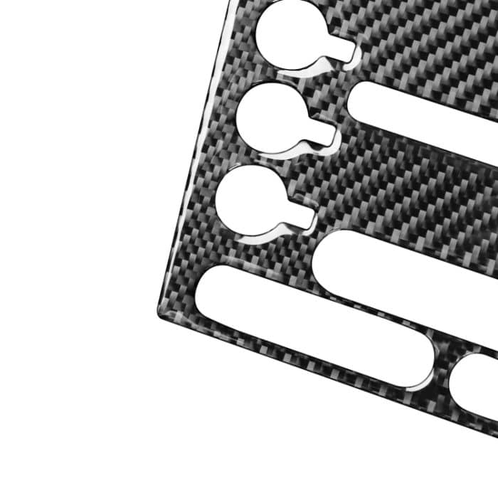 Kohlenstofffaser-Klimaanlage dekorativer Aufkleber für Ford Explorer 2016-2019, linke Fahrt – Bild 3