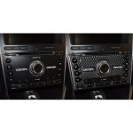 Kohlenstofffaser-Klimaanlage dekorativer Aufkleber für Ford Explorer 2016-2019, linke Fahrt – Bild 6