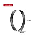 Auto Carbon Fiber Dashboard Dekorative Aufkleber für Mazda 3 Axela 2020, links und rechts Antrieb universell – Bild 2