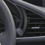 Auto Carbon Fiber Dashboard Dekorative Aufkleber für Mazda 3 Axela 2020, links und rechts Antrieb universell – Bild 5