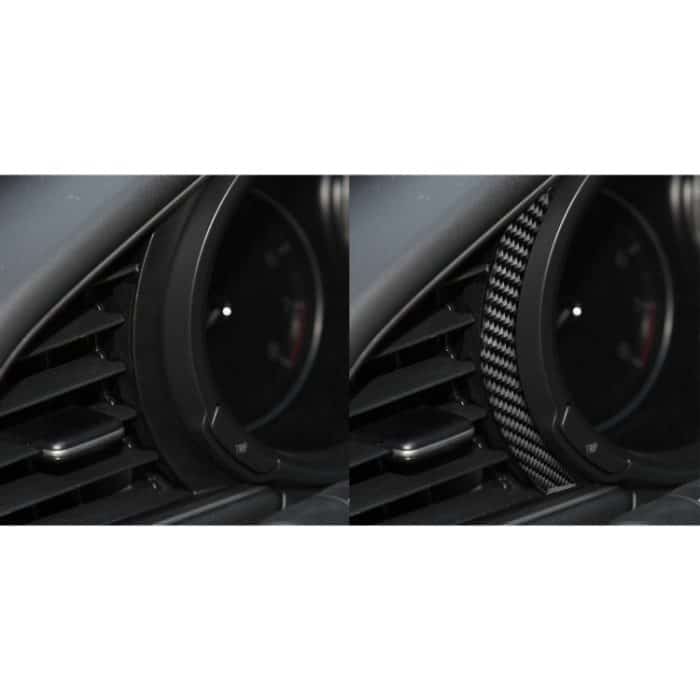 Auto Carbon Fiber Dashboard Dekorative Aufkleber für Mazda 3 Axela 2020, links und rechts Antrieb universell – Bild 6