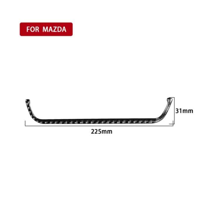 Auto-Klimaanlage Steuerkasten dekorativer Aufkleber für Mazda 3 Axela 2020, links und rechts fahren – Bild 2