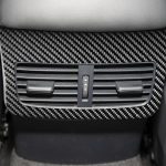 Kohlenstofffaser-Hinterluftauslass-dekorativer Aufkleber für Mazda 3 Axela 2020, links und rechts fahren – Bild 5