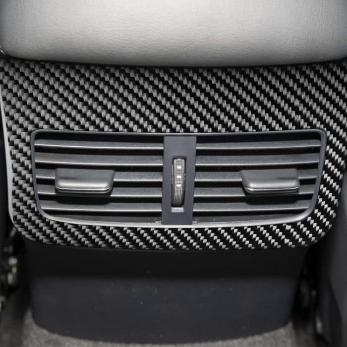 Kohlenstofffaser-Hinterluftauslass-dekorativer Aufkleber für Mazda 3 Axela 2020, links und rechts fahren – Bild 5