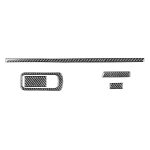 Auto-Kohlenstofffaser-Speicherrahmen-dekorativer Aufkleber für Mazda 3 Axela 2020, links und rechts fahren