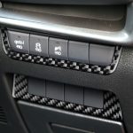 Auto Kohlenstofffaser Scheinwerferrahmen Dekorativer Aufkleber für Mazda 3 Axela 2020, Rechtsfahrt – Bild 5