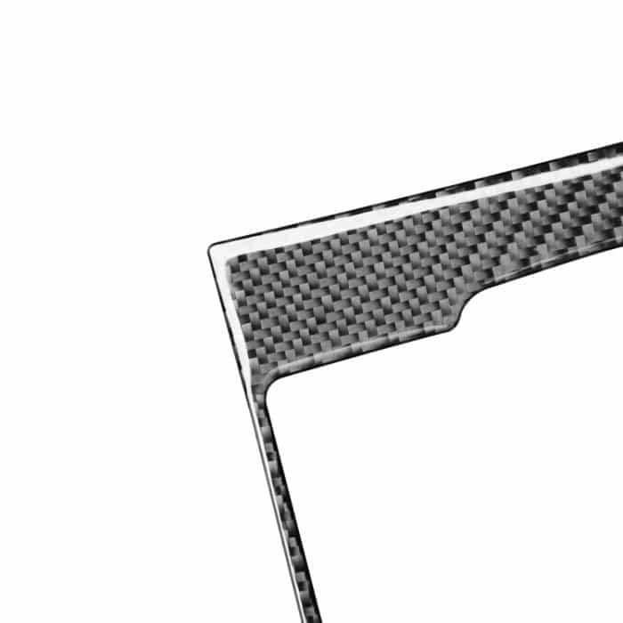 Car Carbon Fiber Central Control Getriebe Dekorative Aufkleber für Mazda 3 Axela 2020, linke Fahrt – Bild 3