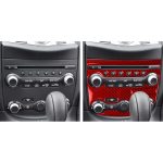 3-in-1-Auto-Kohlefaser-Klimaanlagen-Einstellpaneel, dekorativer Aufkleber für Nissan 370Z / Z34 2009-, Links- und Rechtsantrieb, universell, 3 in 1 Air Conditioning Adjustment Panel – Bild 6