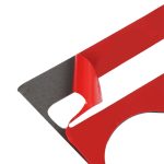 2-in-1-Auto-Kohlefaser-Klimaanlagen-Einstellpaneel, dekorativer Aufkleber für Nissan 370Z / Z34 2009-, Links- und Rechtsantrieb, universell, Air Conditioning Adjustment Panel Strip – Bild 4