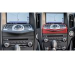 2-in-1-Carbonfaser-Multimedia-Navigationstastenrahmen, dekorativer Aufkleber für Nissan 370Z / Z34 2009-, Links- und Rechtsantrieb Universal, Multimedia Navigation Button Frame – Bild 6