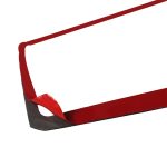 Car Carbon Fiber Multimedia Navigation Button Panel Dekorativer Aufkleber für Nissan 370Z / Z34 2009-, Links- und Rechtsantrieb Universal, Multimedia Navigation Button Panel – Bild 4