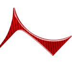 Auto-Kohlefaser-Wasserbecherhalter-Panel, dekorativer Aufkleber für Nissan 370Z / Z34 2009-, Links- und Rechtsantrieb, universell, Water Cup Holder Panel – Bild 3