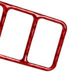 Auto-Carbon-Faser-Zentralsteuerungs-Heizungsknopfrahmen-dekorativer Aufkleber für Nissan 370Z / Z34 2009-, Links- und Rechtsantrieb Universal, Central Control Heating Button Frame – Bild 3