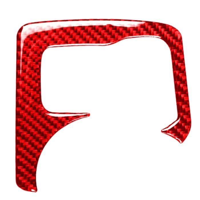 Auto-Carbon-Faser-Zentralsteuerungs-Heizungsknopf-dekorativer Aufkleber für Nissan 370Z / Z34 2009-, Links- und Rechtsantrieb Universal, Central Control Heating Button – Bild 1