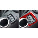 Auto-Carbon-Faser-Zentralsteuerungs-Heizungsknopf-dekorativer Aufkleber für Nissan 370Z / Z34 2009-, Links- und Rechtsantrieb Universal, Central Control Heating Button – Bild 6