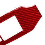 2-in-1-Auto-Carbonfaser-Fensterheber-Panel-dekorativer Aufkleber für Nissan 370Z / Z34 2009-, Linksantrieb, niedrig konfiguriert, Window Lift Panel, Left Drive – Bild 3