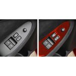 2-in-1-Auto-Carbonfaser-Fensterheber-Panel-dekorativer Aufkleber für Nissan 370Z / Z34 2009-, Linksantrieb, niedrig konfiguriert, Window Lift Panel, Left Drive – Bild 6