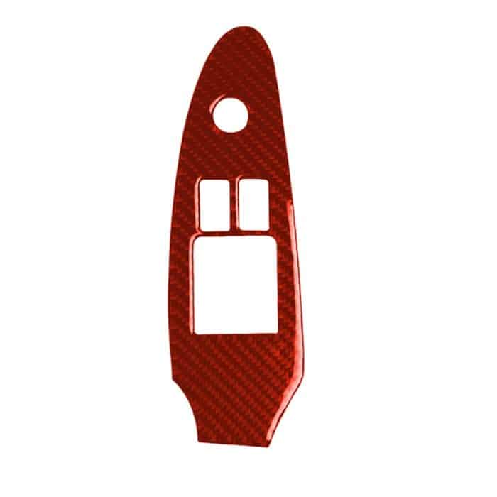 Auto-Karbonfaser-Hauptfahrseitentür-Hebesteuerungs-dekorativer Aufkleber für Nissan 370Z / Z34 2009-, Rechtsantrieb niedrig konfiguriert, Main Driving Side Lift Control, Right Drive – Bild 1