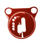 2-in-1-Carbonfaser-Automatikschaltgetriebe-Panel-Dekoraufkleber für Nissan 370Z / Z34 2009-, Linksantrieb, Automatic Gear Shifting Transmission Panel, Left Drive