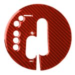 Auto-Carbonfaser-Automatikgetriebe-Panel-dekorativer Aufkleber für Nissan 370Z / Z34 2009-, Linksantrieb, Automatic Transmission Panel, Left Drive (