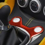 Auto-Carbonfaser-Schaltgetriebe-Panel-dekorativer Aufkleber für Nissan 370Z / Z34 2009-, Links- und Rechtsantrieb Universal, Manual Gear Panel – Bild 5