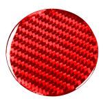 Auto-Kohlefaser-Wasserbecherhalter-Matte, dekorativer Aufkleber für Chevrolet Camaro 2016–2019, Links- und Rechtsantrieb, universell, Water Cup Holder Mat – Bild 3