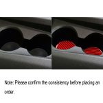 Auto-Kohlefaser-Wasserbecherhalter-Matte, dekorativer Aufkleber für Chevrolet Camaro 2016–2019, Links- und Rechtsantrieb, universell, Water Cup Holder Mat – Bild 6