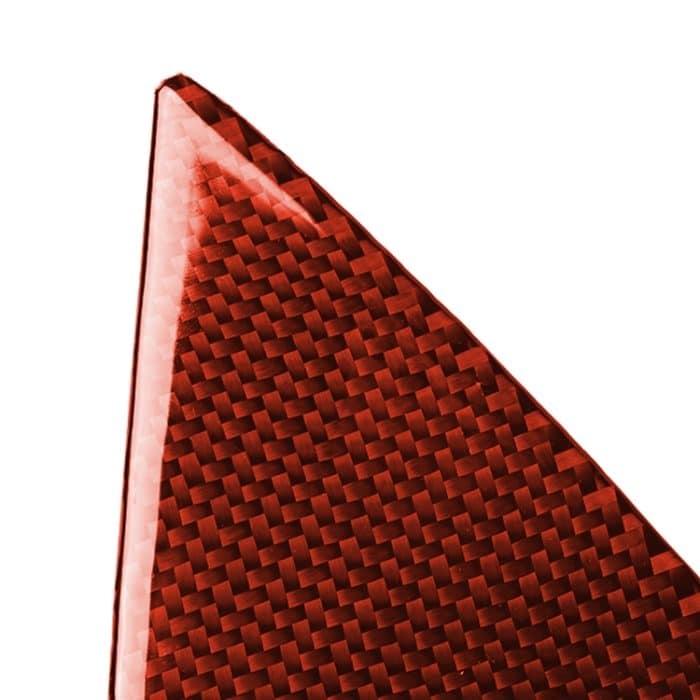 Auto-Kohlefaser-Heckhorn-dekorativer Aufkleber für Chevrolet Camaro 2017–2019, linker und rechter Antrieb, universell, Rear Horn – Bild 3