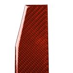 Auto-Carbonfaser-Willkommenspedal-Panel-dekorativer Aufkleber für Chevrolet Camaro 2017–2019, linker und rechter Antrieb, universell, Welcome Pedal Panel – Bild 3