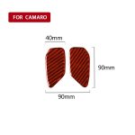 Auto-Carbon-Faser-Innentürschüssel-dekorativer Aufkleber für Chevrolet Camaro 2017–2019, linker und rechter Antrieb universal, Inside Door Bowl – Bild 2