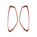 Auto-Carbon-Faser-Innentürgriff-dekorativer Aufkleber für Chevrolet Camaro 2017–2019, linker und rechter Antrieb Universal, Inside Door Handle