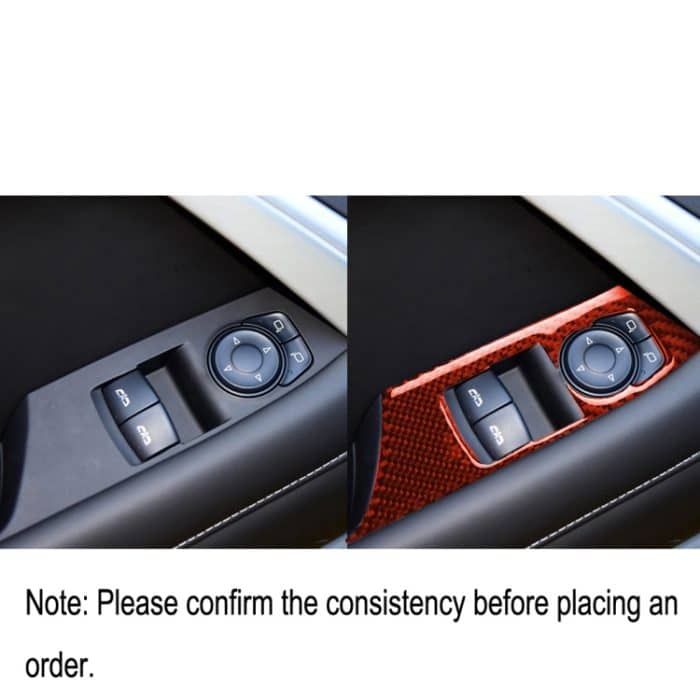 Auto-Carbonfaser-Fensterheber-Panel-dekorativer Aufkleber für Chevrolet Camaro 2017–2019, linker Antrieb, Window Lift Panel – Bild 6