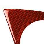 Auto-Kohlefaser-Wasserbecherhalter-Panel, dekorativer Aufkleber für Chevrolet Camaro 2017–2019, linker Antrieb, Water Cup Holder Panel – Bild 3