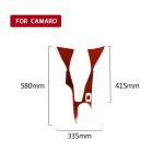 Auto Carbon Fiber Center Control Gear Außenrahmen Dekorativer Aufkleber für Chevrolet Camaro 2017-2019, Linksantrieb, Center Control Gear Outside Frame – Bild 2