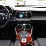 Auto Carbon Fiber Center Control Gear Außenrahmen Dekorativer Aufkleber für Chevrolet Camaro 2017-2019, Linksantrieb, Center Control Gear Outside Frame – Bild 5