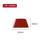 Auto-Carbonfaser unter dem Lenkrad, dekorativer Aufkleber für Chevrolet Camaro 2017–2019, Links- und Rechtsantrieb, universell, Below Steering Wheel – Bild 2