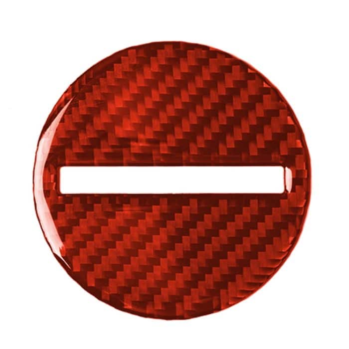 CRP6664R.jpg Auto-Carbonfaser-Lenkrad-Logo, dekorativer Aufkleber für Chevrolet Camaro 2017–2019, Links- und Rechtsantrieb, universell, Steering Wheel Logo – Bild 1