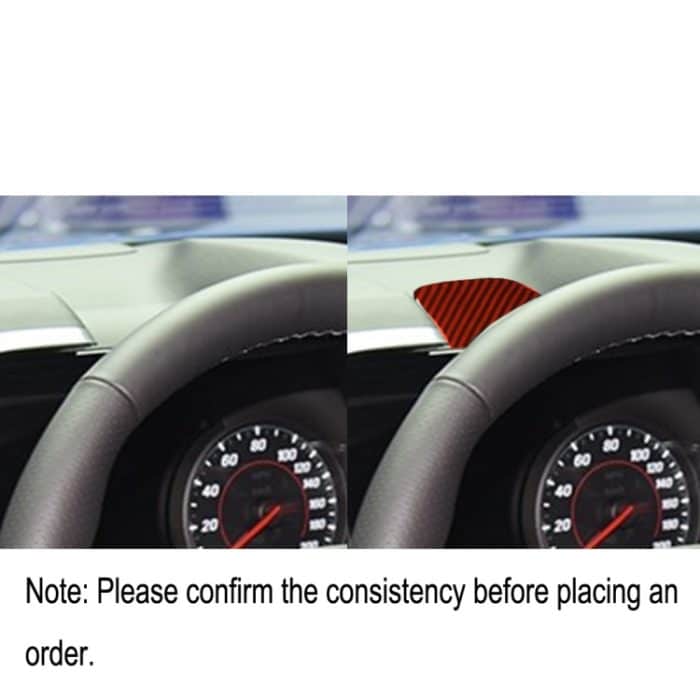 Auto-Carbonfaser-Armaturenbrett-Dekoraufkleber für Chevrolet Camaro 2017–2019, Links- und Rechtsantrieb, universell, Dashboard – Bild 6