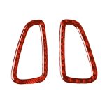 Auto-Carbonfaser-Armaturenbrett-Luftauslass-dekorativer Aufkleber für Chevrolet Camaro 2017–2019, linker und rechter Antrieb, universell, Dashboard Air Outlet