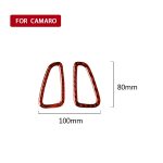 Auto-Carbonfaser-Armaturenbrett-Luftauslass-dekorativer Aufkleber für Chevrolet Camaro 2017–2019, linker und rechter Antrieb, universell, Dashboard Air Outlet – Bild 2