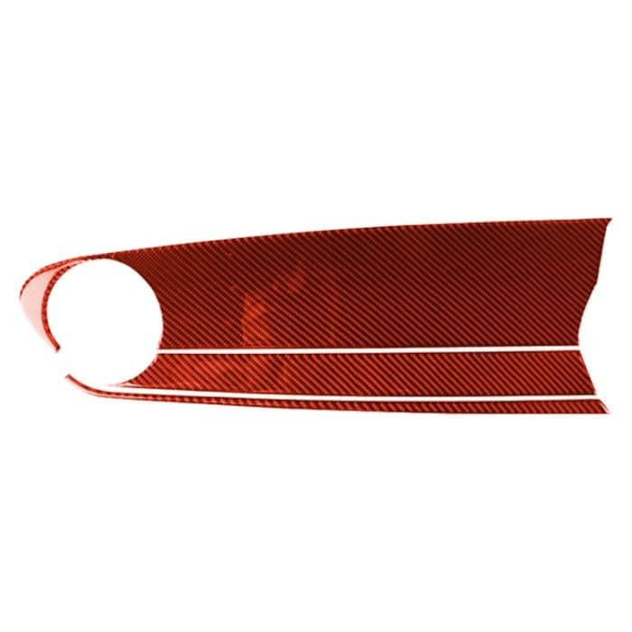 CRP6669R.jpg Dekorativer Aufkleber für das vordere Bedienfeld des Beifahrersitzes in der Mitte des Autos aus Kohlefaser für Chevrolet Camaro 2017–2019, Rechtsantrieb, Front Passenger Seat Center Control Panel, Right Drive – Bild 1