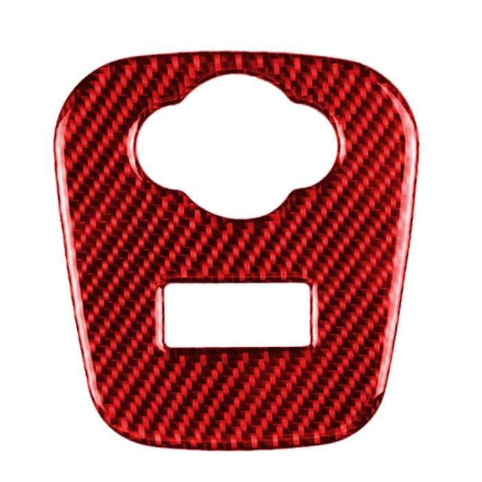 CRP6682R.jpg Auto-Carbonfaser-Zigarettenanzünder-Abdeckung, dekorativer Aufkleber für BMW Mini Cooper F56 F55 F57, Links- und Rechtsantrieb, universell, Cigarette Lighter Cover – Bild 1