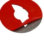 Auto-Carbonfaser-Lenkrad-Logo, dekorativer Aufkleber für BMW Mini Cooper Countryman F60 F55 F56, Links- und Rechtsantrieb, universell, Steering Wheel Logo F – Bild 4