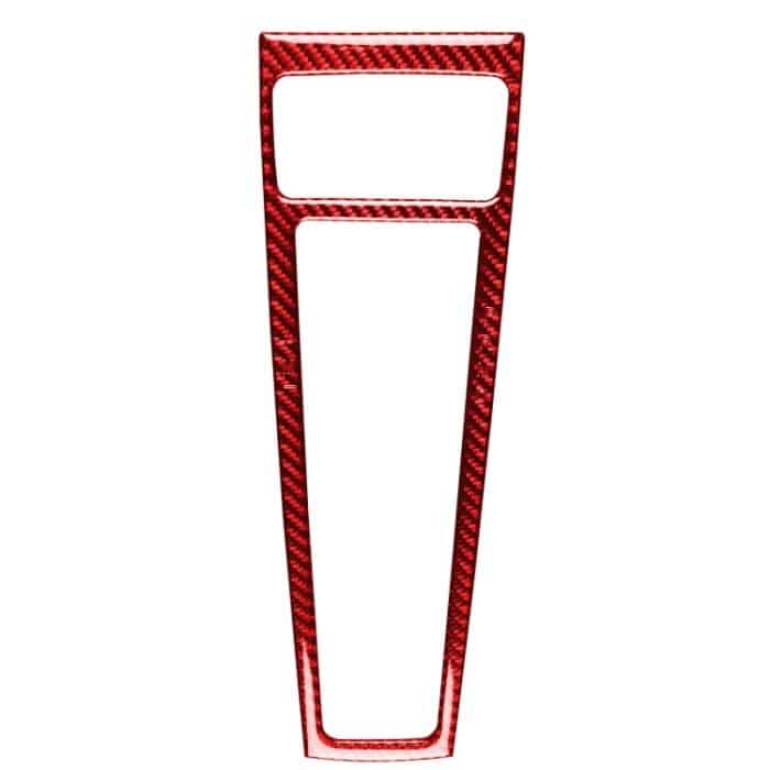 Auto-Carbon-Faser-Schalttafel-dekorativer Aufkleber für Porsche Macan 2014–2021, linker und rechter Antrieb universell, Gear Panel – Bild 1