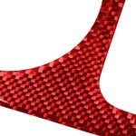 Auto-Carbon-Faser-Schalttafel-dekorativer Aufkleber für Porsche Macan 2014–2021, linker und rechter Antrieb universell, Gear Panel – Bild 3