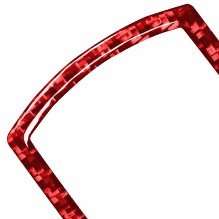 Auto-Carbonfaser-Lenkrad-Logo, dekorativer Aufkleber für Porsche Macan 2014–2021, Links- und Rechtsantrieb, universell, Steering Wheel Logo – Bild 3